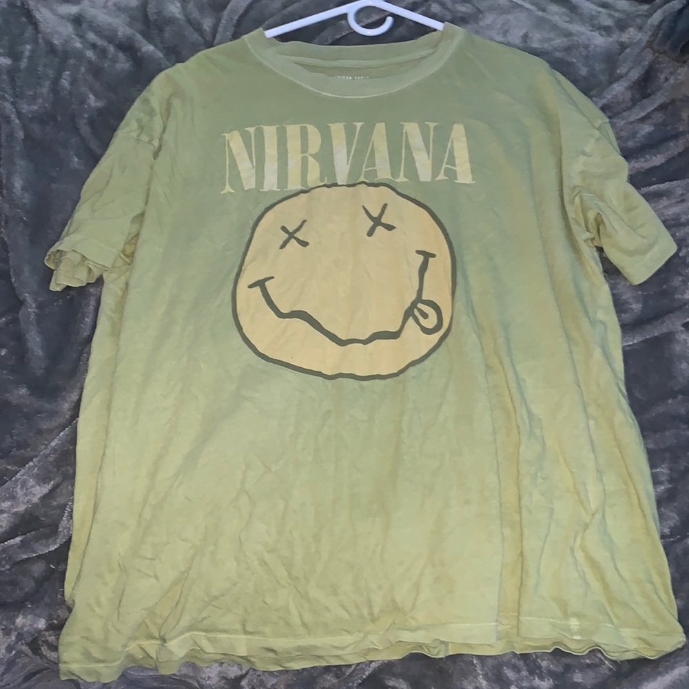 Green, American eagle, L/XL tee - Picture 1 of 2